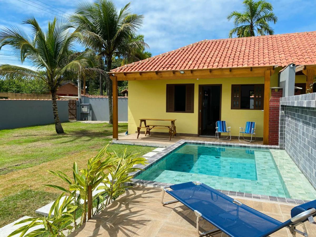 Casinhas Terõ - Chalé 01 com Piscina Sao Sebastiao  Exterior foto