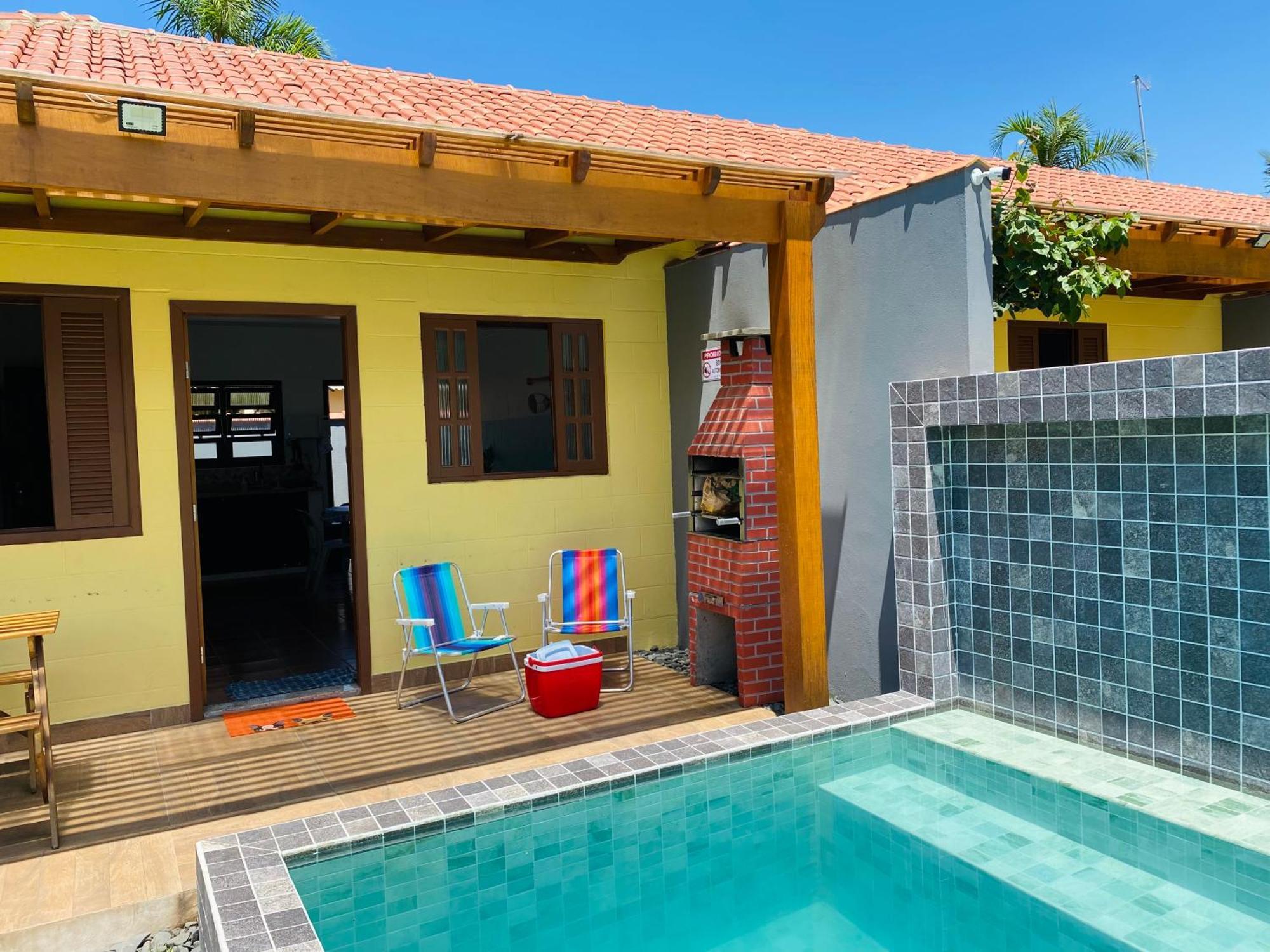 Casinhas Terõ - Chalé 01 com Piscina Sao Sebastiao  Exterior foto